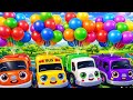 “Wheels on the Bus | Fun Nursery Rhyme for Kids with Sing Along & Colorful Animation!”