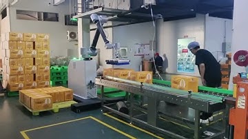 #cobot #palletizer #palletizing #palletizingrobot #palletizingrobots