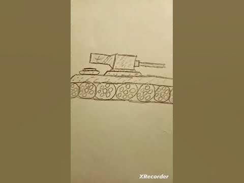 как я могу нарисовать танк - YouTube