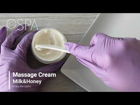 BCL Spa Czech - Massage Cream - Milk & Honey