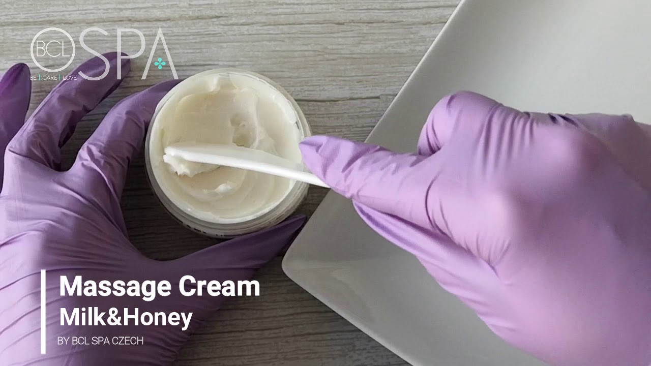 BCL Spa Czech Massage Cream Milk & Honey YouTube