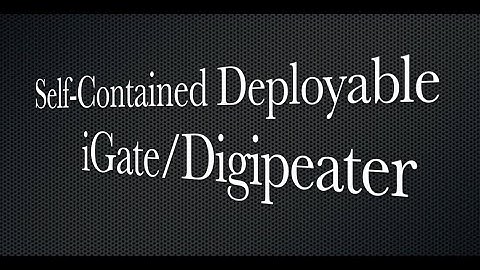 N0AGI - Self-Contained Deployable iGate/Digipeater In-A-Box