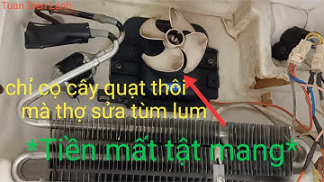 hướng dẫn sửa chữa tủ lạnh sharp không lạnh,đọc hiểu sơ đồ mạch