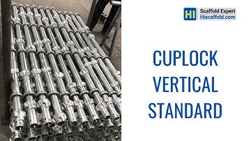 cuplock scaffolding vertical standard welding