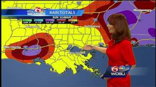 Wednesday Overnight:  Rain chances are increasing