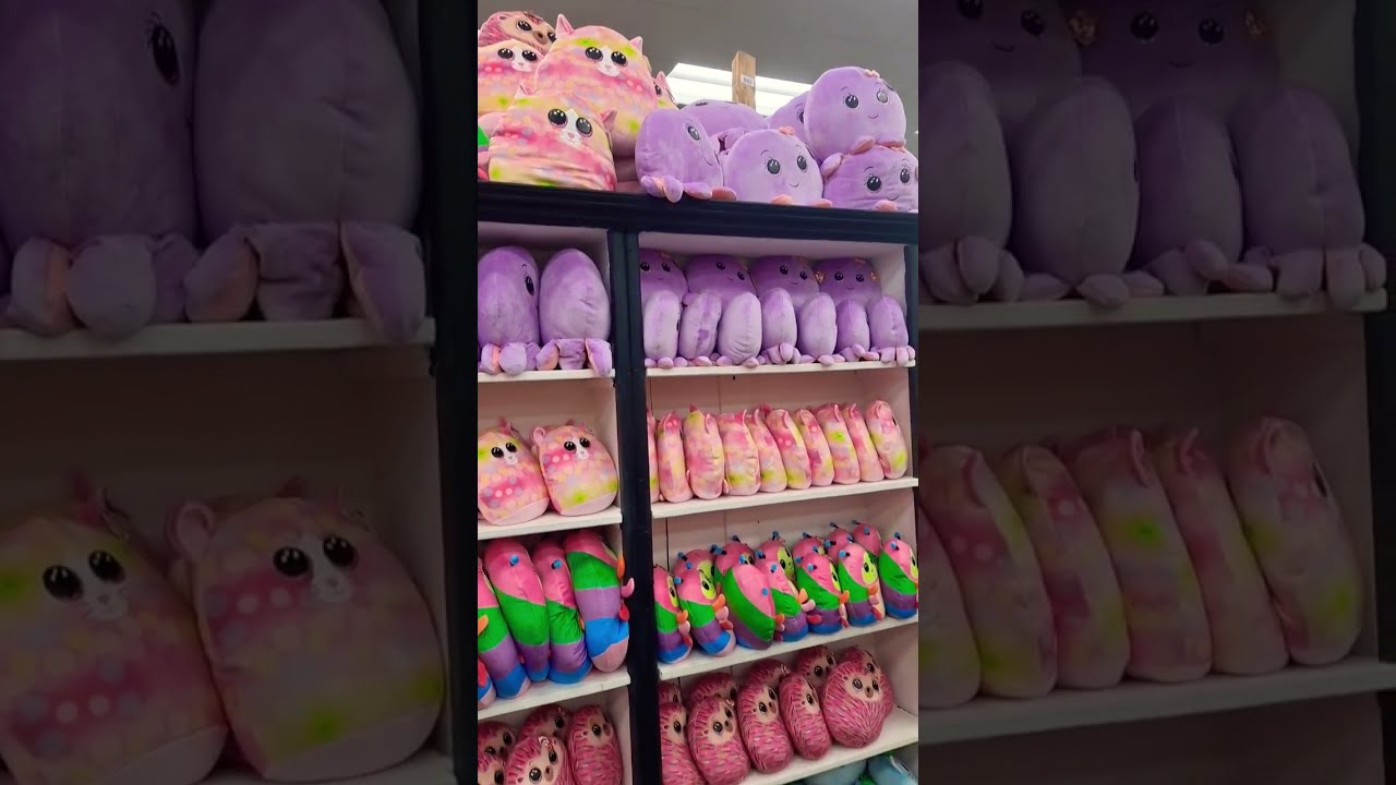TY Wall Of Squishy Beanies So Cute Time To Squish Toys Shorts