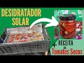 DESIDRATADOR SOLAR POR MENOS DE CINCO REAIS + RECEITA DE TOMATES SECOS DELICIOSOS