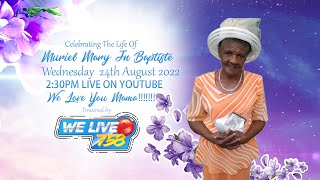 In Loving Memory Of  Muriel Mary Jn Baptiste