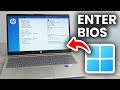 How To Enter BIOS Settings In Windows 11/10 - Step By Step