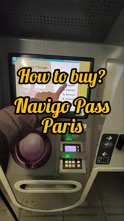 Navigo Easy Travel Card Paris Metro #paris #paristravelguide #paristravel #france #parismetro