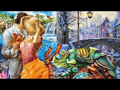 Вышивальные итоги лета 2023г.