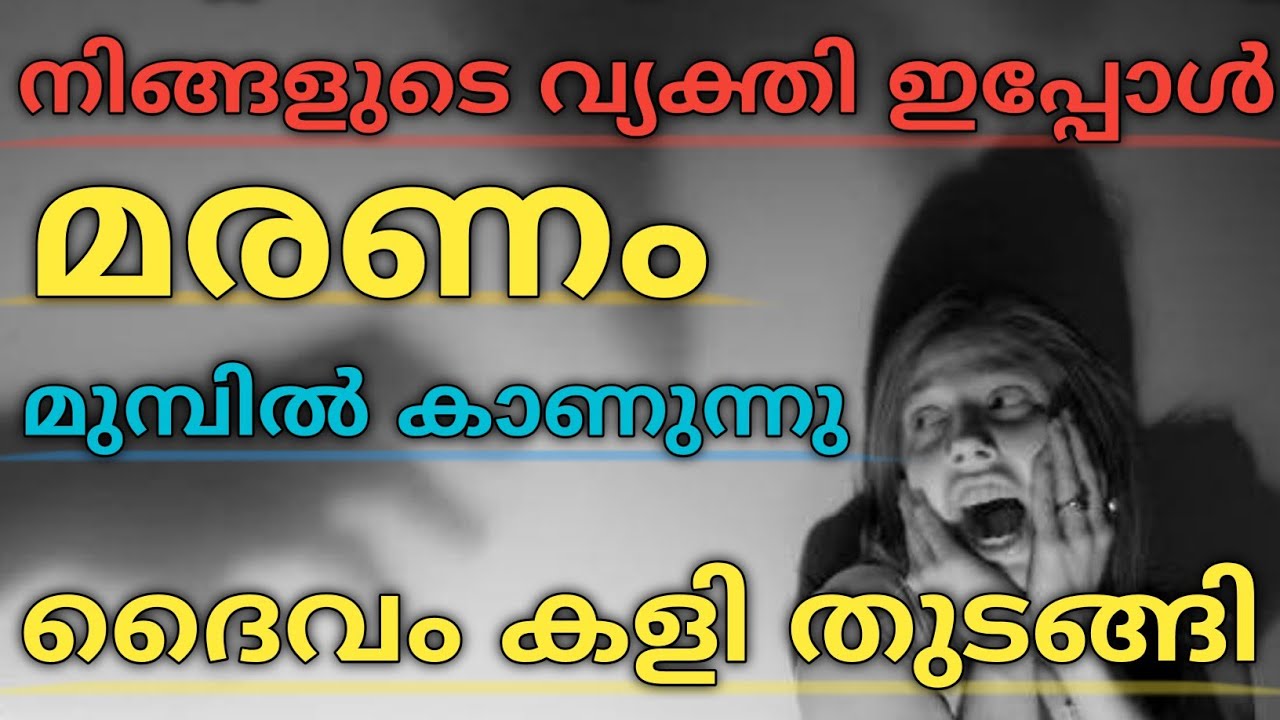 നിങ്ങളുടെ വ്യക്തിക്ക് മരണം അല്ലാതെ മറ്റു മാർഗം ഇല്ല | #tarot #astrology 
