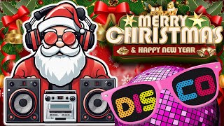 New Italo Disco Christmas Songs 2024  Disco New Year Party 2024  Nonstop Christmas Instrumental