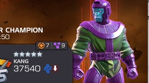 [MCoC-KR] [AQ] MAP 6 Final Boss Kang with linked nodes