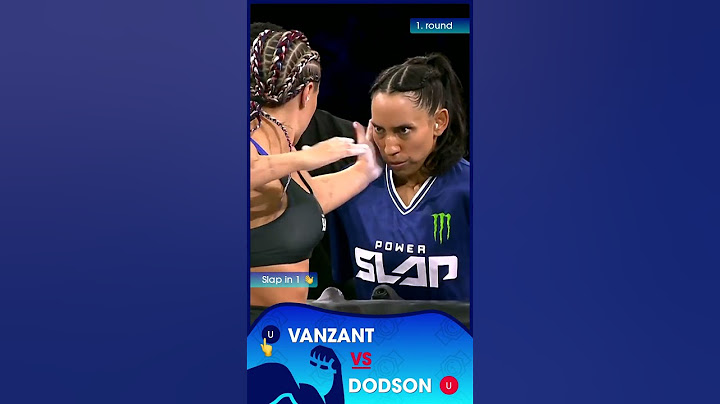 Powerslap 9: VANZANT vs DODSON | Round 1
