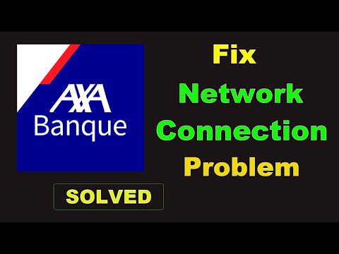 How To Fix AXA Banque App Network & Internet Connection Error in Android Mobile