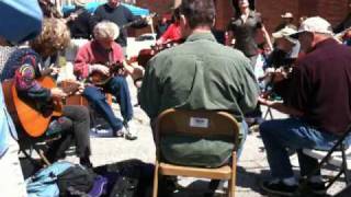 Video thumbnail of "Walking in my Sleep, Stone Mountain Village Oldtime Music and Dance Festival, GA"