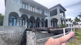 SoldHere Video Tour - 1384 S Venetian Way - Unfinished Shell of House | 6/8 Br/Bth | 7,800 SqFt