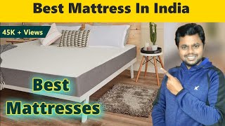 Top 6 Best Mattress in India 2023 | Best Mattress of 2023 | Types of Mattresses | Review in Hindi