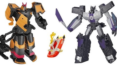 Transformers Robots in Disguise Autobots Drift, Mini Con Jetstorm, Decepticon Bisk, Matchbox Ship