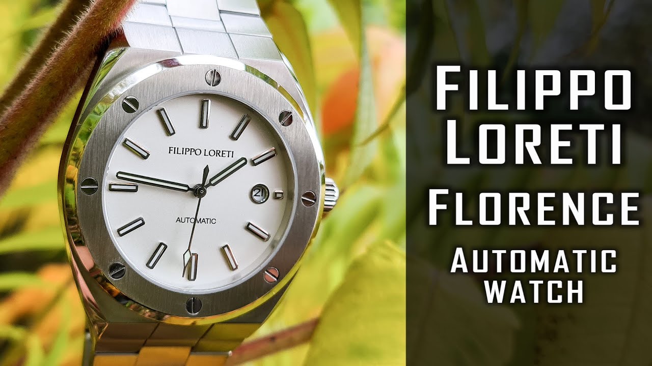 Filippo Loreti Florence automatic watch (Royal Oak homage) review 