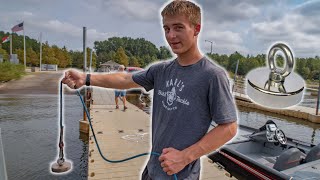 I Went Magnet Fishing At A Popular Boat Ramp And You Wont Believe What I Found