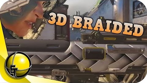 3D BRAIDED - Black Ops 3 Camo