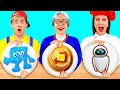 自分 vs おばあちゃんの料理チャレンジ | 素晴らしい料理のレシピ ChallengeTeen