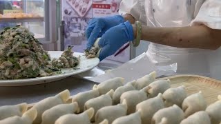 How to Make Watercress Water Chestnut Pork Dumplings