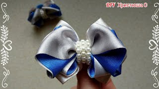 DIY 🎀Бантики з атласних лент.Bows.