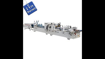 UFG600AG Automatic Pre Fold Lock Crash Bottom Folding and Gluing Machine