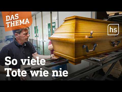 Wegen Hitze - Krematorien ĂĽberfĂĽllt
