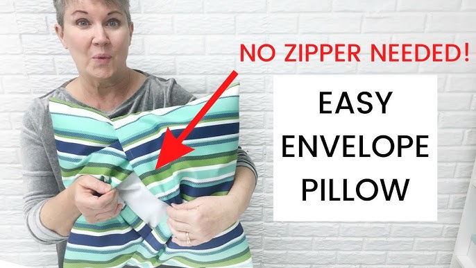 Sew an Envelope Pillow Cover: Beginner 