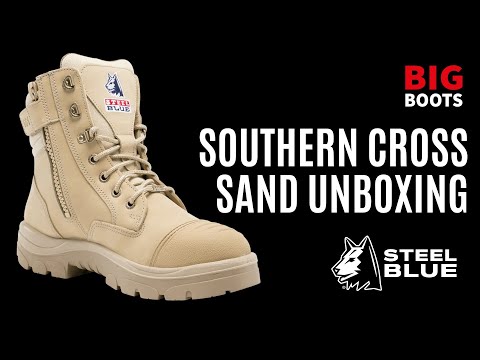 Steel Blue Southern Cross 6 Work Boots, Steel Toe Cap