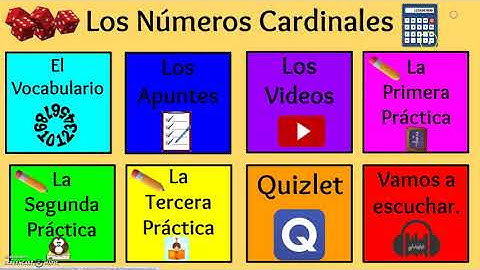 Cardinal Numbers - Spanish Interactive Notebook - Spanish Class - Remote & Hybrid Learning - Números