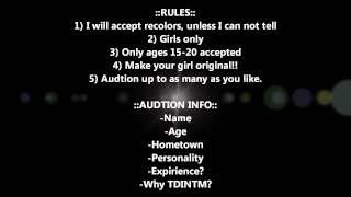 TDINTM Casting Call *No Music*