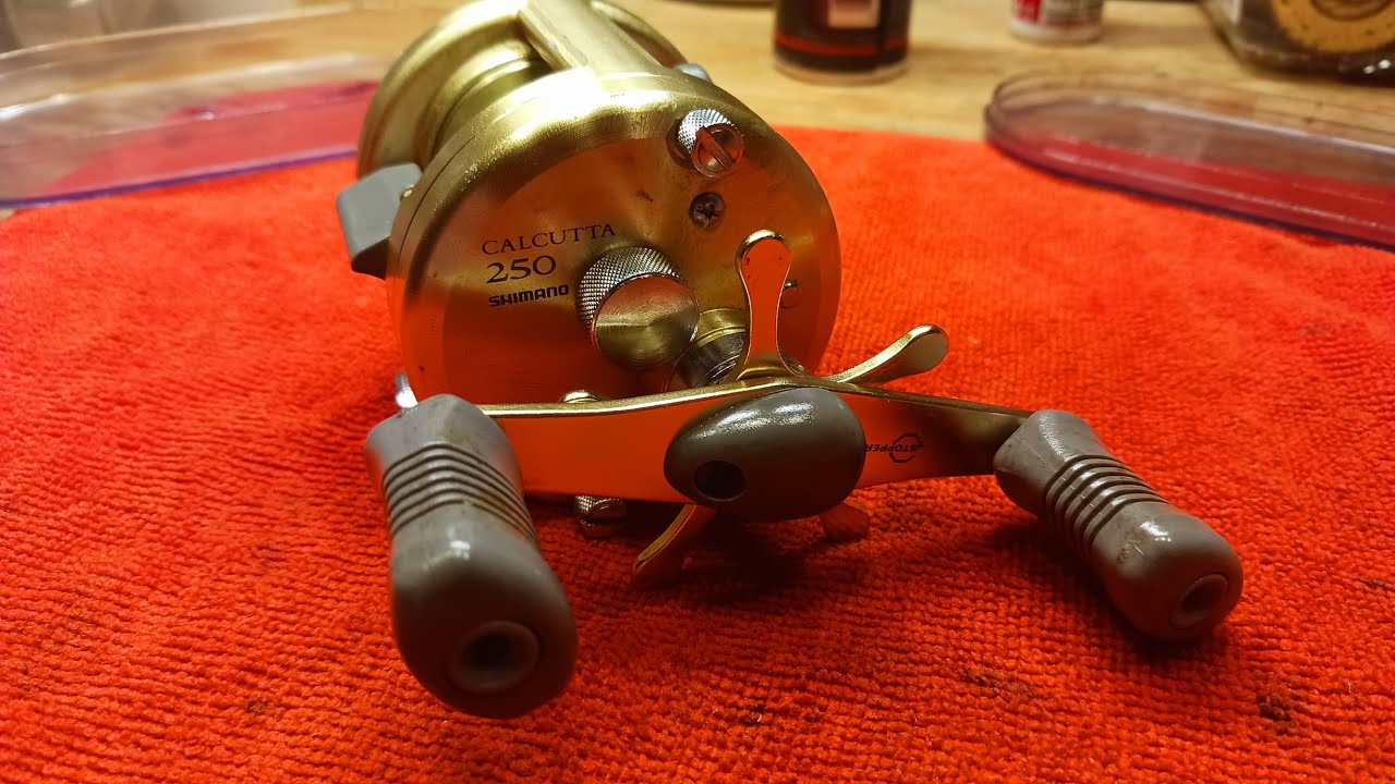 calcutta 250 fishing reel Shimano Calcutta 250 Baitcasting Reel Reassembly Service