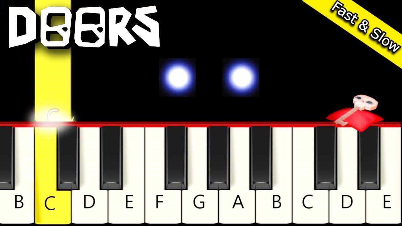 Jeff's Jingle (Shop) - Roblox Doors - Fast and Slow (Easy) Piano ...