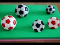 Comment faire le  ballon de football . Как сделать футбольный мяч из мастики.МК