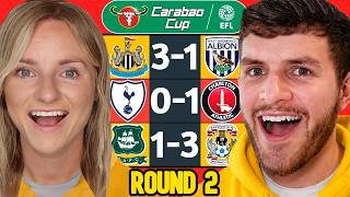 EFL CUP ROUND 2 PREDICTIONS