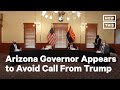 Arizona Gov. Dodges Trump Call While Certifying Election Results | NowThis