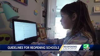 As some counties prepare to reopen businesses, they are also looking
at how safely schools. when california schools reopen, students may be
re...