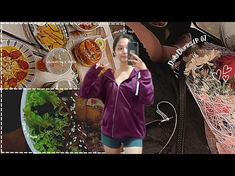 Daily Diaries Ep. 07: valentine's day, working out, grwm🥙💄 // Sabrina N.