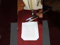 Cara mudah dan cepat jahit saku kemeja. #sewingtips  #sewing tutorial #learntosew #beginnersewing