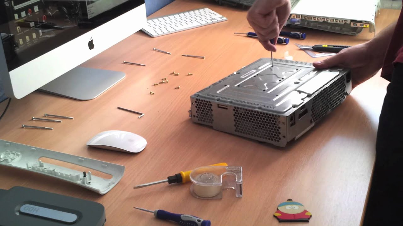 DO NOT USE ERASER USE THERMAL PADS. Xbox 360 2 red rings of death