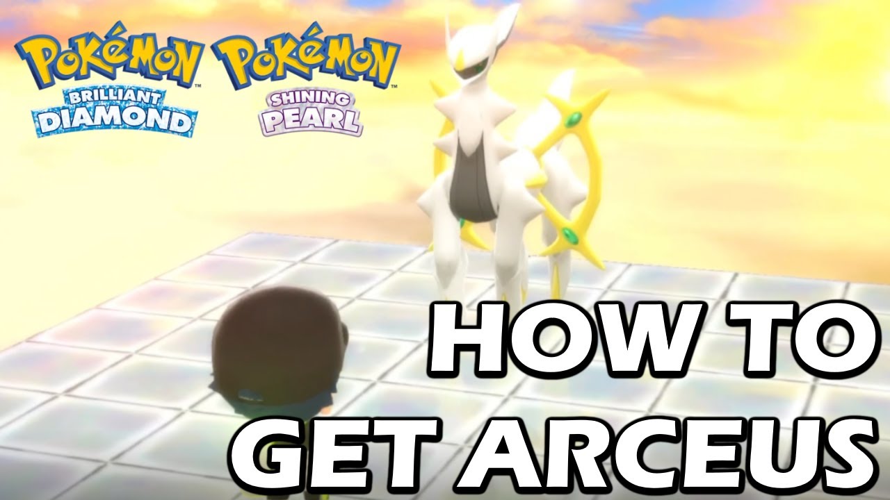 Pokémon BDSP Arceus Event: how to get Arceus in Pokémon Brilliant