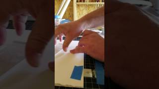Prepping Paper with Pins and Tabs