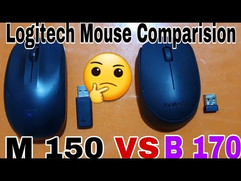 comparison of Logitech M150 VS B170 Mouse quick Comparision ,#logitech #logitechb170,#logitechm150