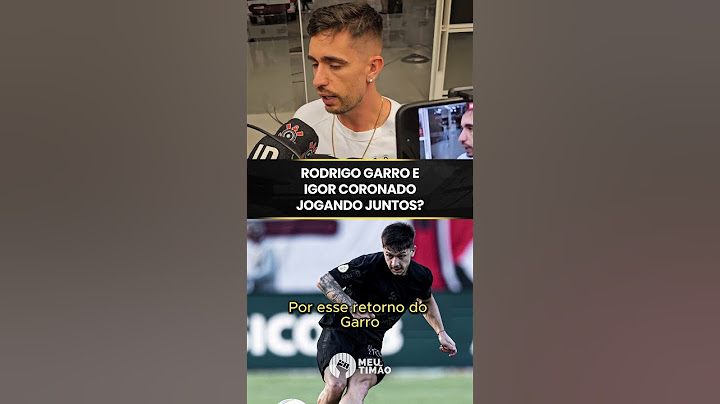 CORONADO FALA SOBRE FAZER DUPLA COM O GARRO
