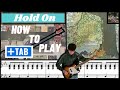 John lennon hold on bass cover with play along tab